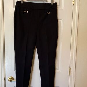 Talbot, Elegant Women's Black Pants, sz 12 NWOT